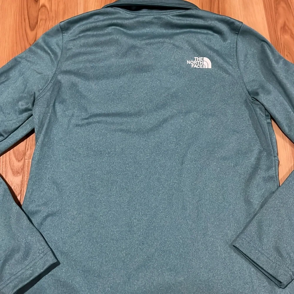 The North Face Blue Quarter-Zip Jacket - Picture 5 of 5